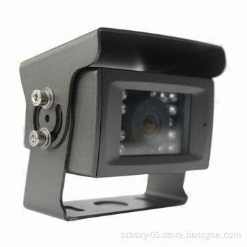 Very Good Rear-view Camera with Microphone and Mirror-normal View Switch